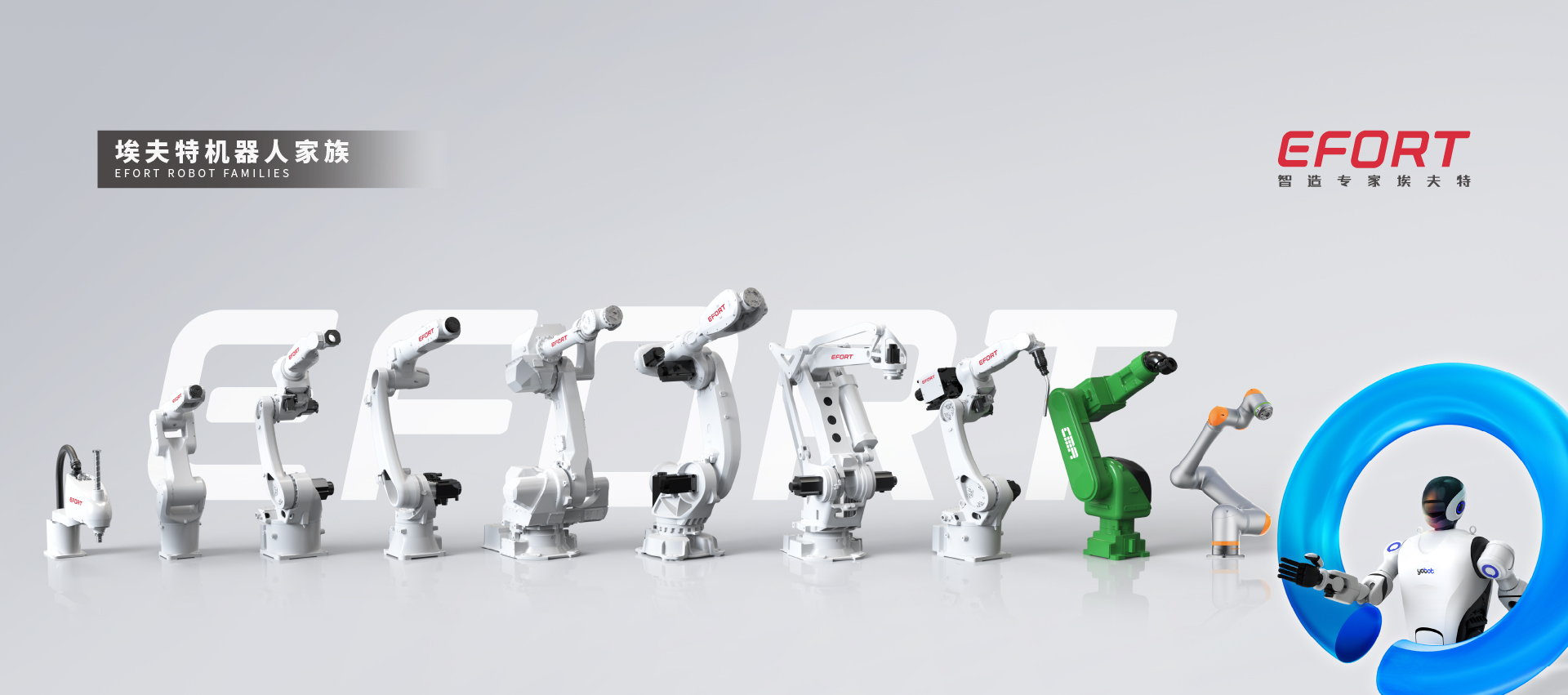 巅峰国际机器人家族